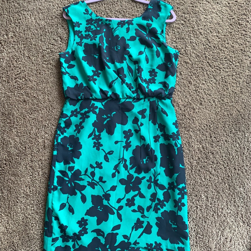 Ann Taylor floral dress size 8